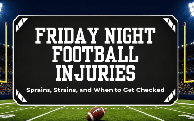 Friday Night Football Injuries: Sprains, Strains, and When to Get Checked